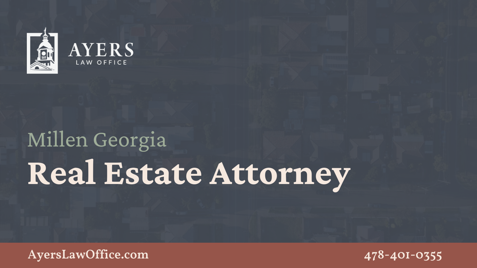 Millen Real Estate Lawyer Ayers Law Firm Free Consultation